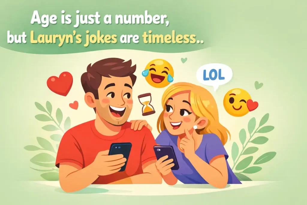 Funny Lauryn Bosstick Age One Liners