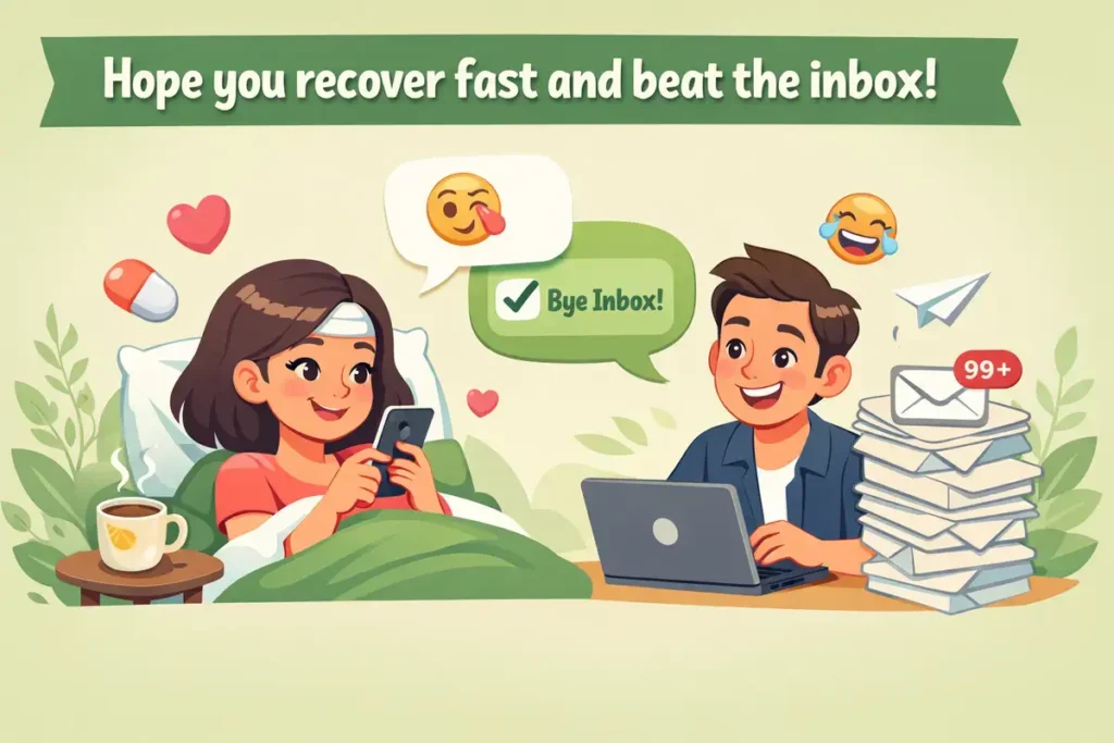 Funny Get Well Soon Notes for Coworkers