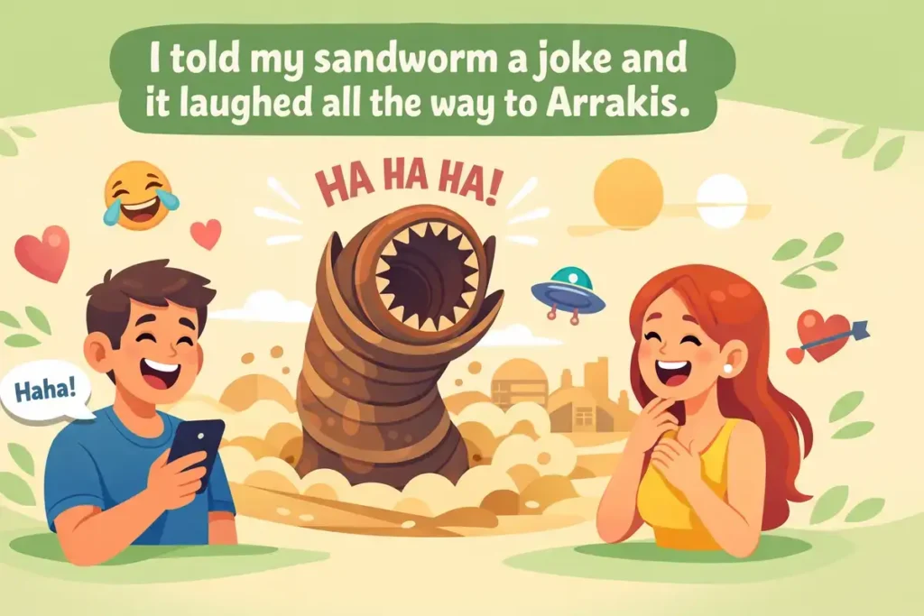 Short Dune Puns One Liners