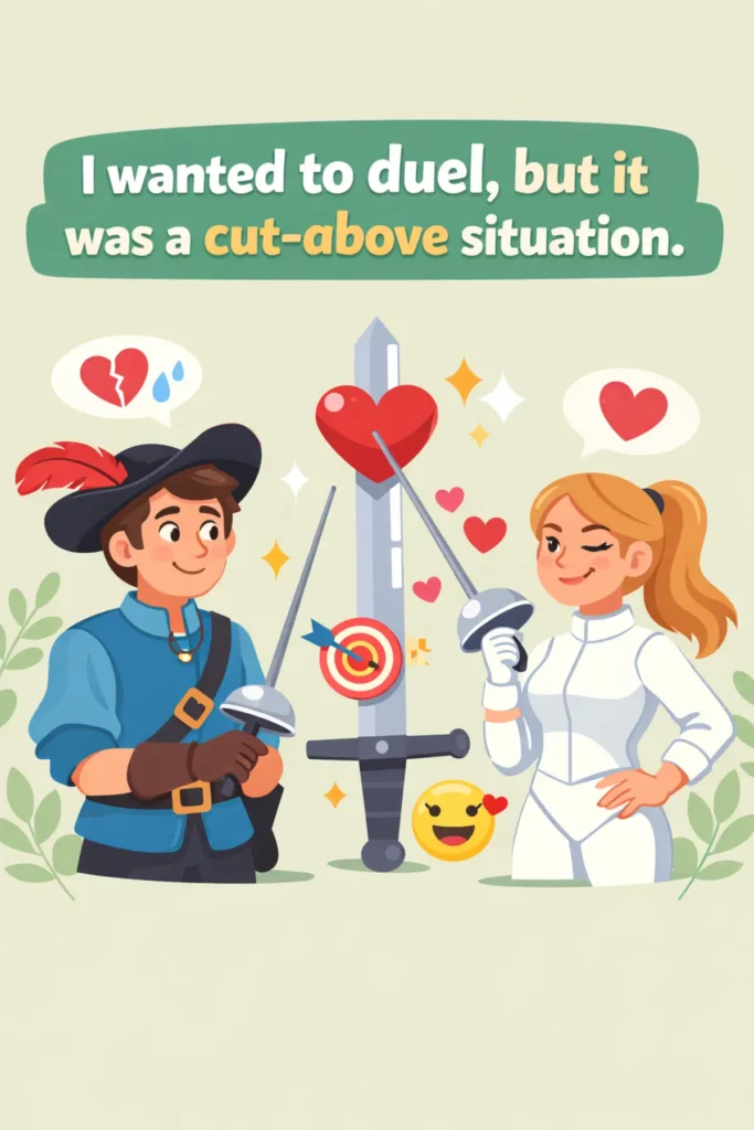 Short Sword Puns One Liners