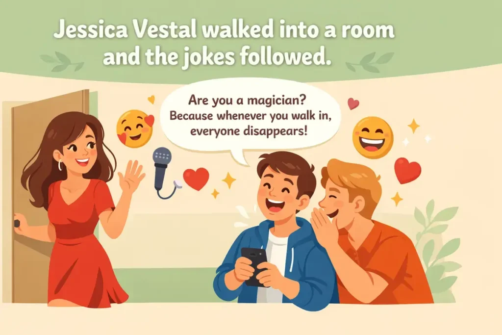 Funny Jessica Vestal One Liners