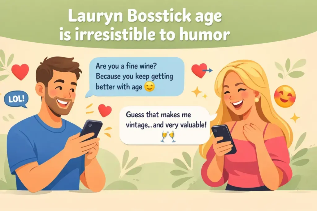 Flirty Age Jokes Featuring Lauryn Bosstick
