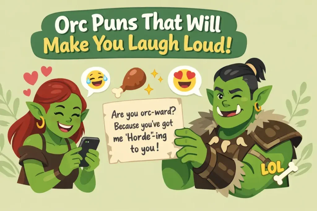 Short Orc Puns One Liners