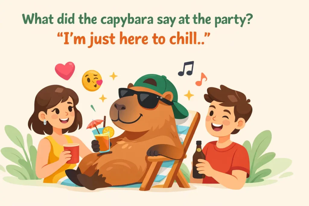 Funny Capybara Puns and Jokes
