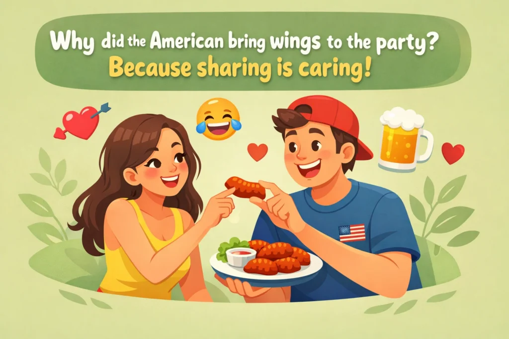 American Jokes About Wings for Adults