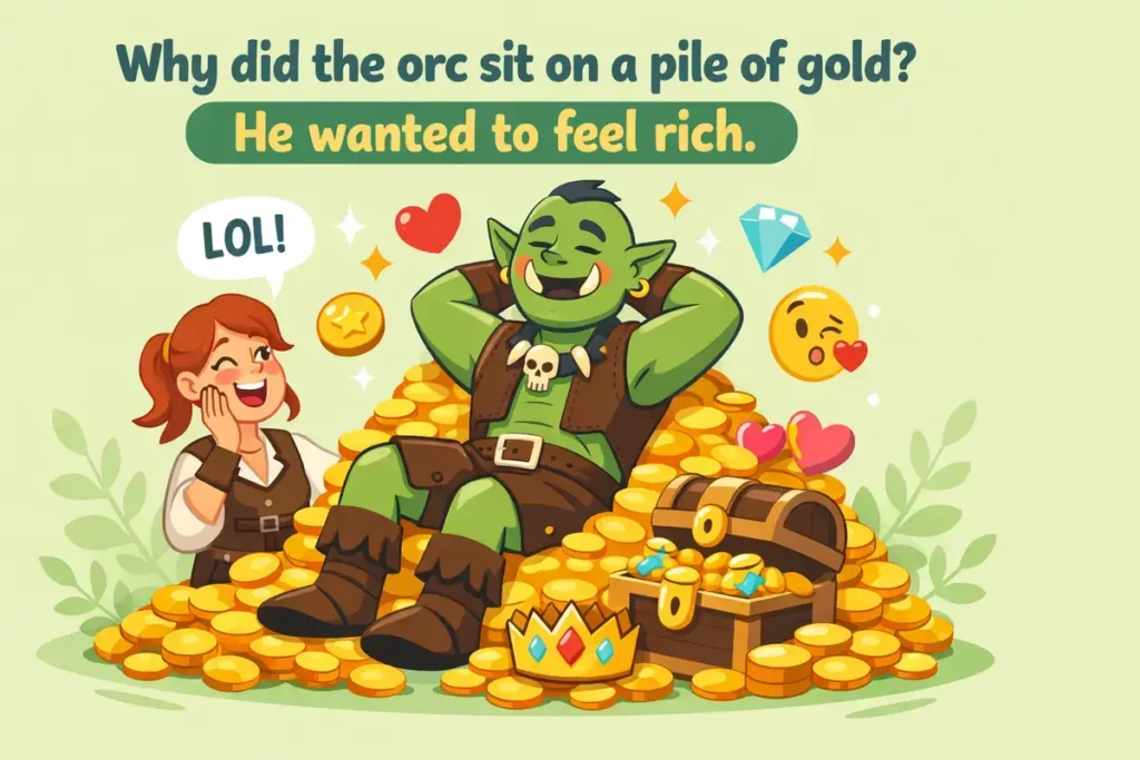 Funny Orc Jokes and Wordplay