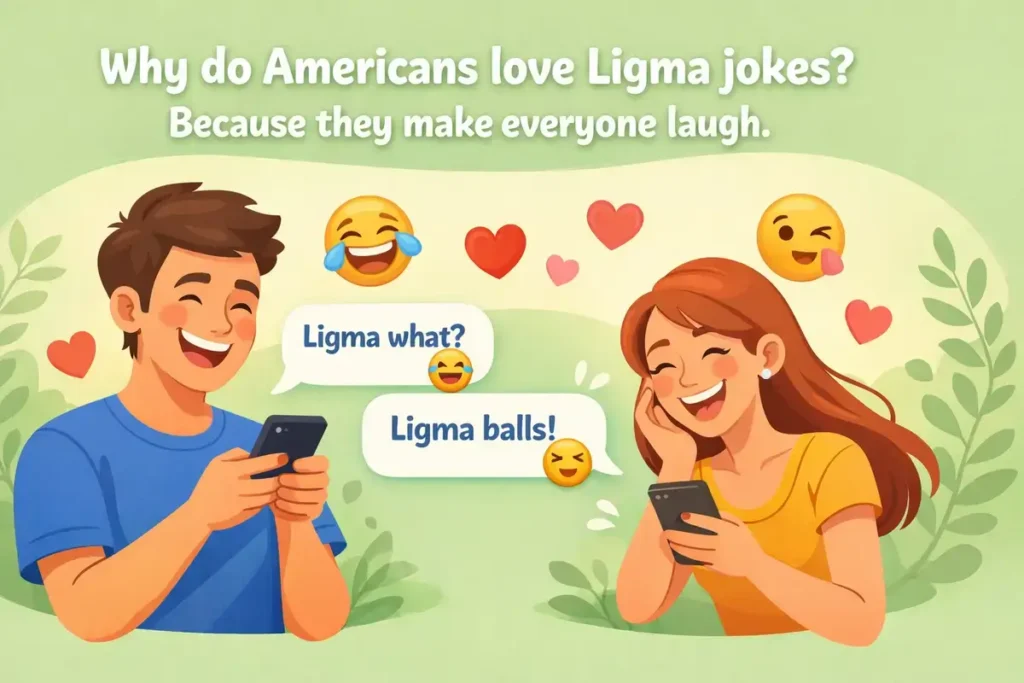 American Jokes About Ligma