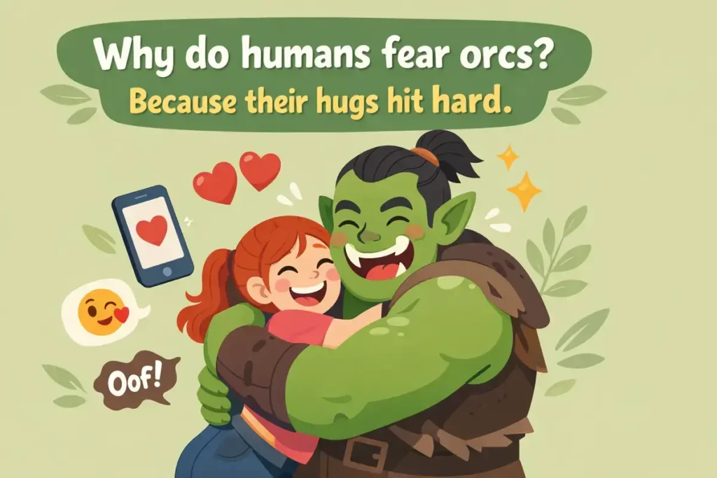 Human Jokes About Orcs for Adults