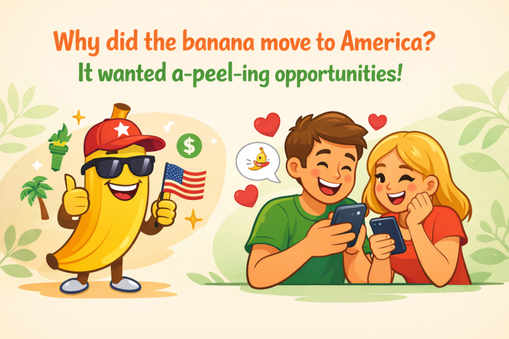 American Jokes About Bananas for Adults