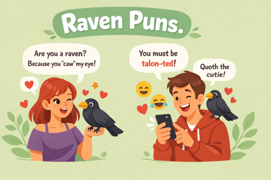 Raven Puns That Will Make You Caw with Laughter