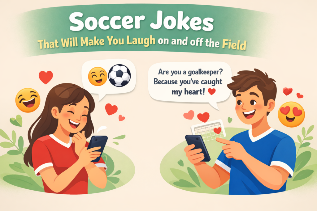 Soccer Jokes That Will Make You Laugh on and off the Field