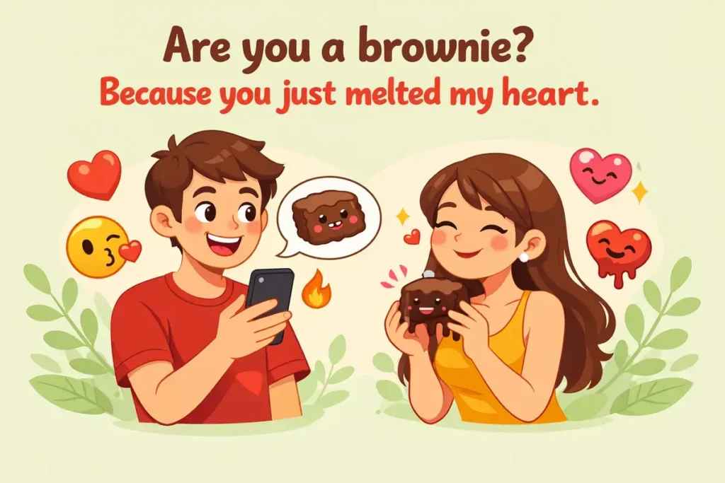 Flirty Brownie Pick Up Lines