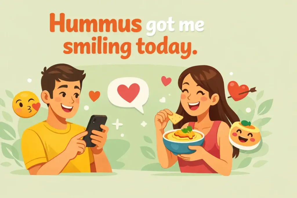 Funny Hummus Jokes Captions