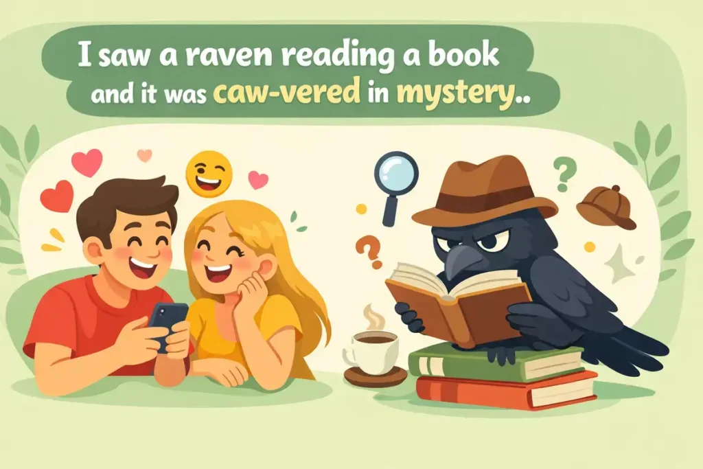 Short Raven Puns One Liners