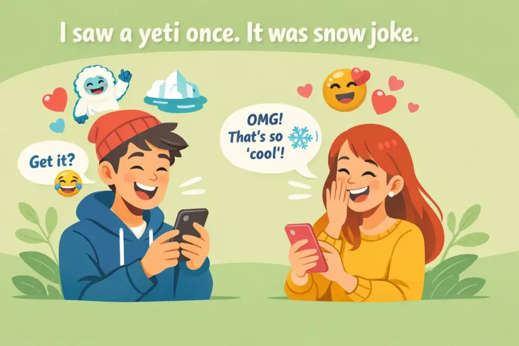 Short Funny Yeti Puns One Liners