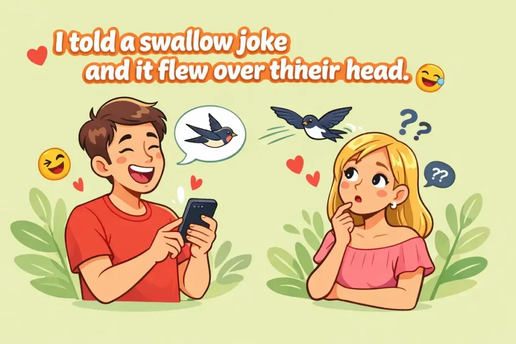 Short Swallow Puns One Liners