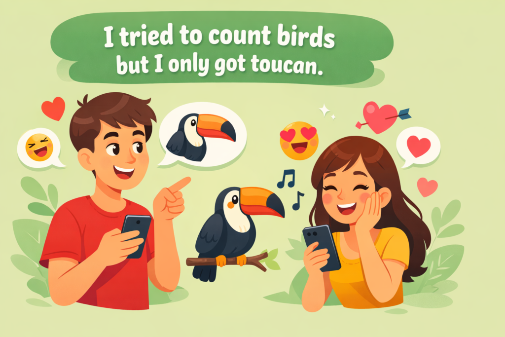 Short Toucan Puns One Liners