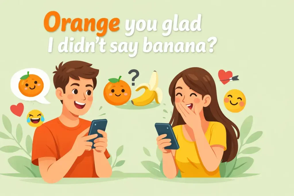 Short Orange Puns One Liners