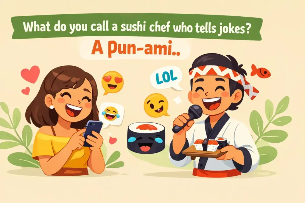 Funny Sushi Puns and Jokes