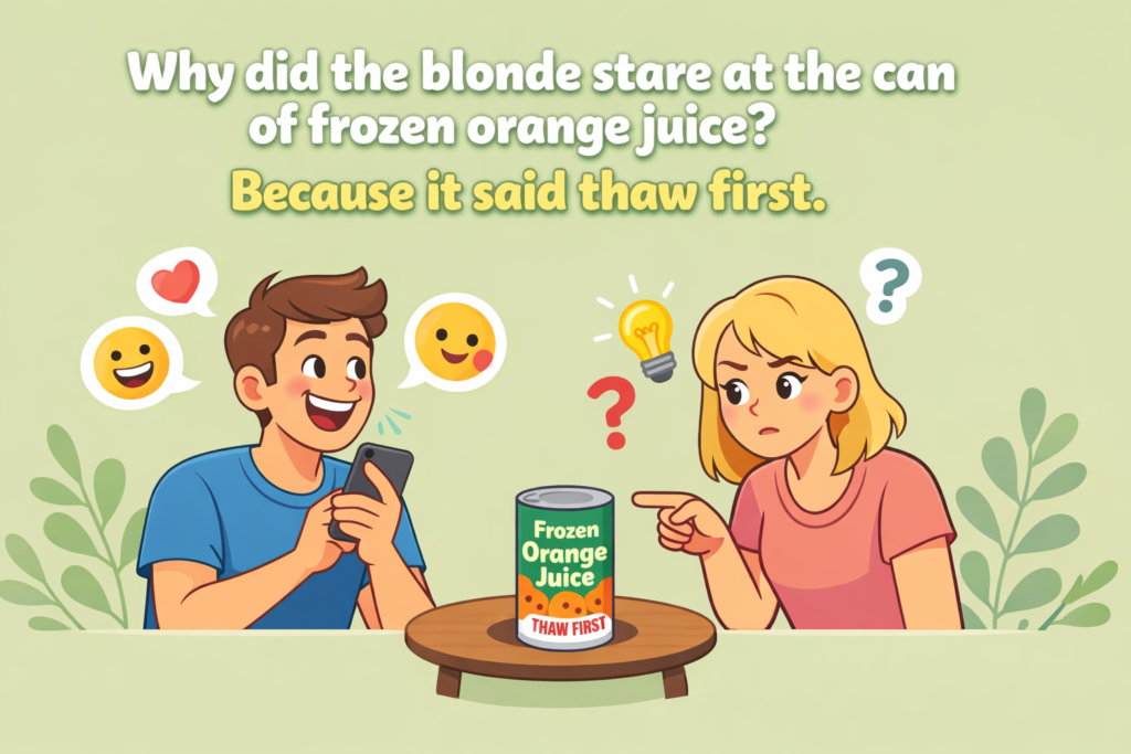 Funny Blonde Jokes and Puns