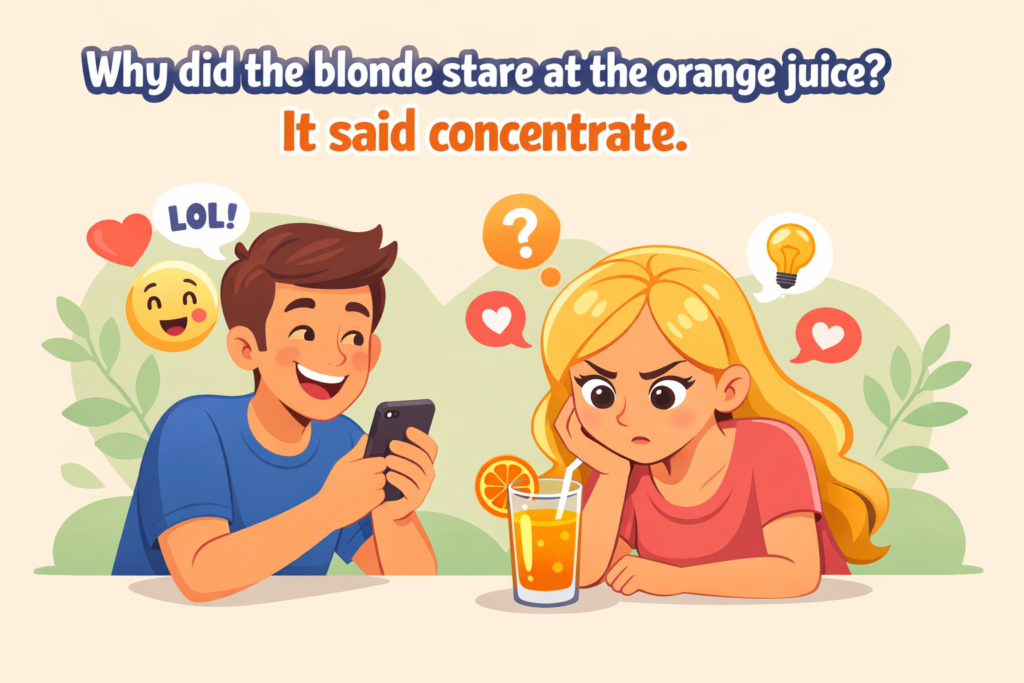 Short Blonde Jokes One Liners