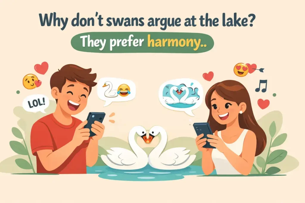Animal Jokes About Swans For Adults