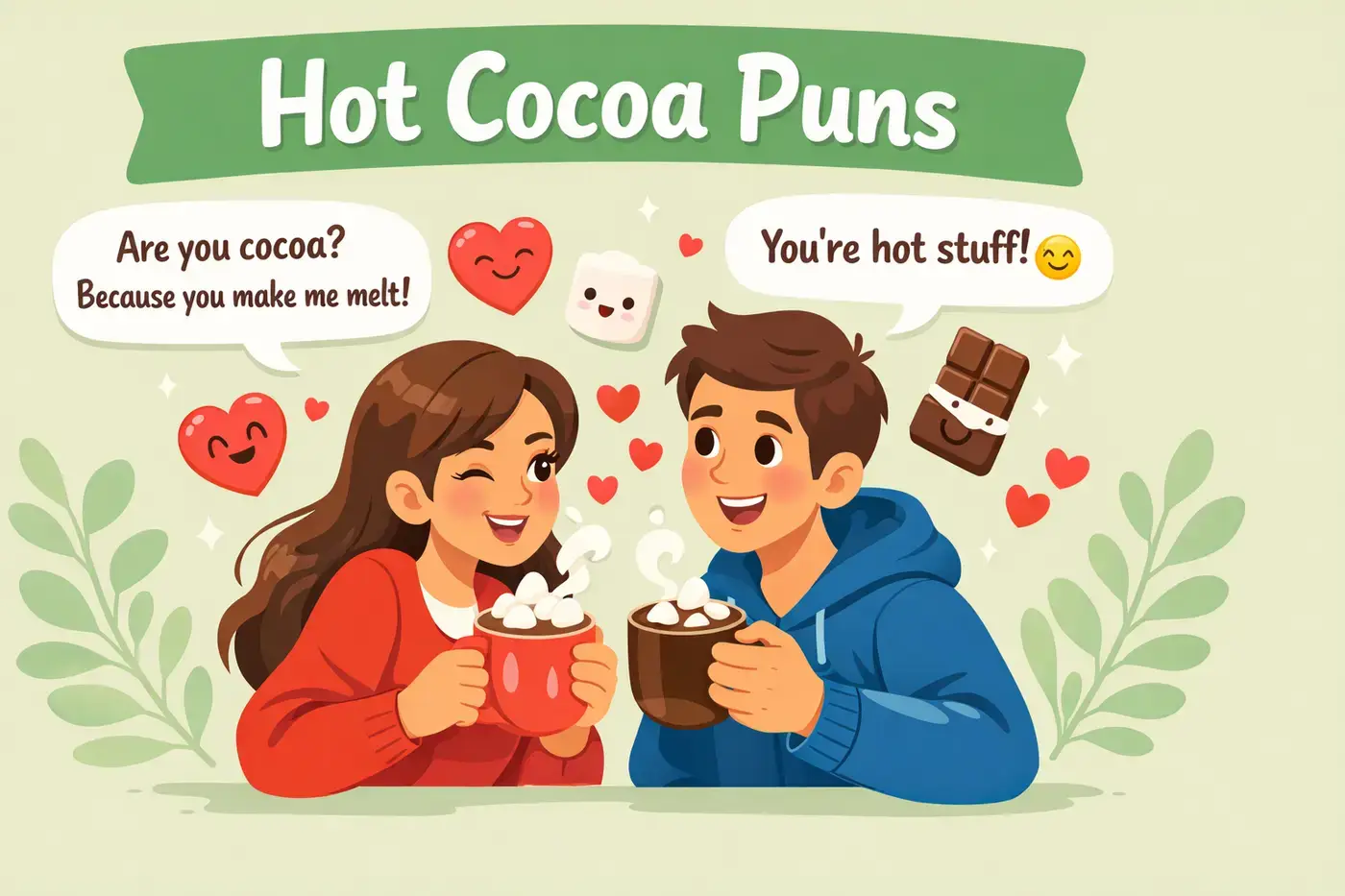 Hot cocoa puns