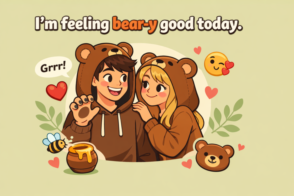 short bear puns one liners