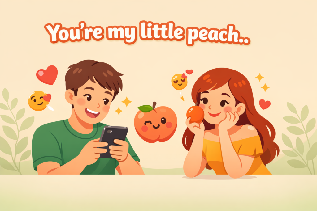 Cute Peach Puns For Her