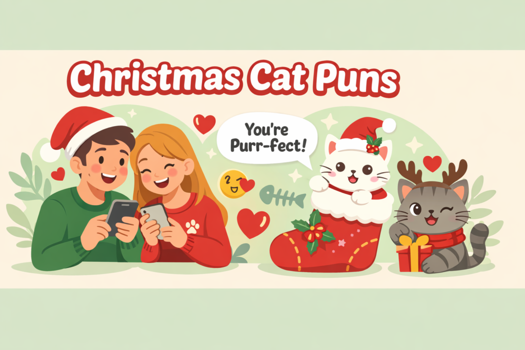 Christmas Cat Puns That Will Sleigh Your Holiday Mood