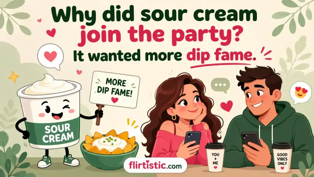 Clever Sour Cream Dip Jokes