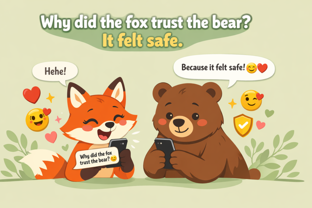 funny forest animal jokes about bears