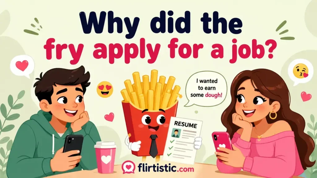 Funny french fry puns and jokes