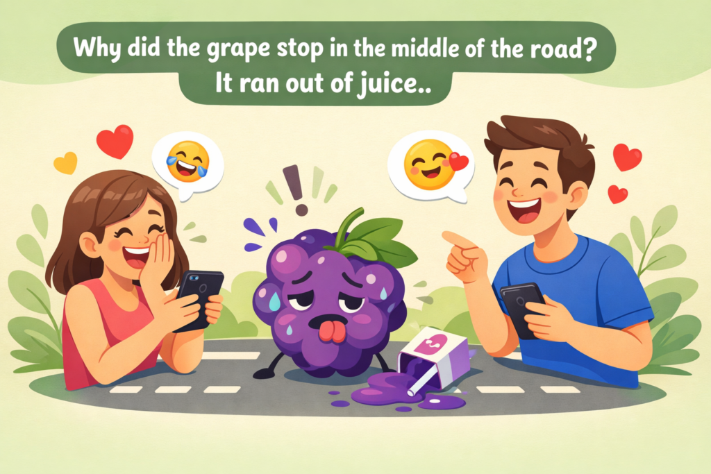 Funny grape puns and jokes