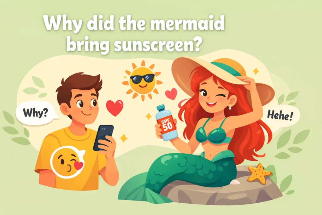 Funny mermaid jokes and puns
