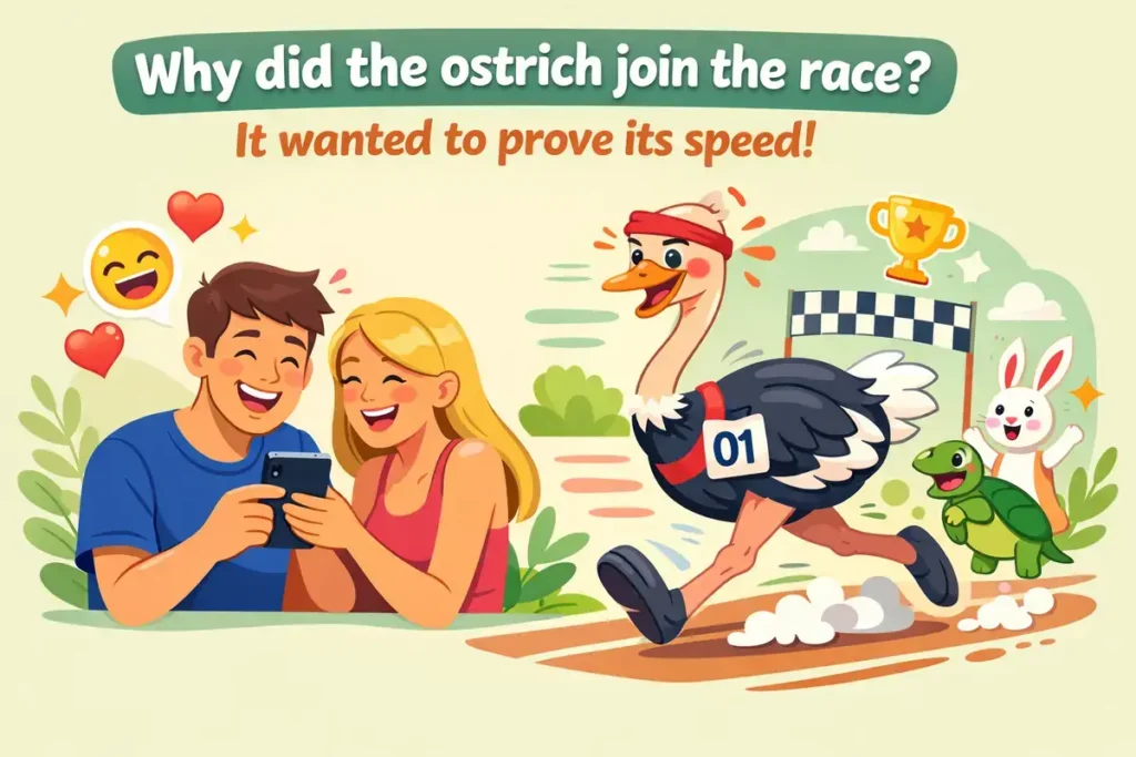 funny ostrich puns and jokes