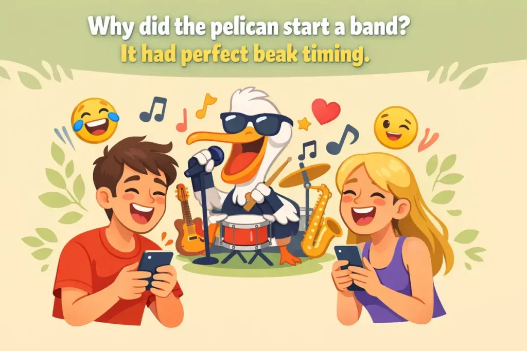 funny pelican puns and jokes