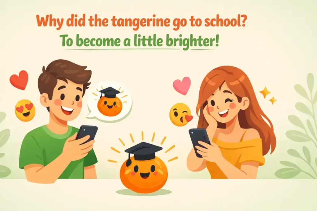 Funny Tangerine Puns And Jokes