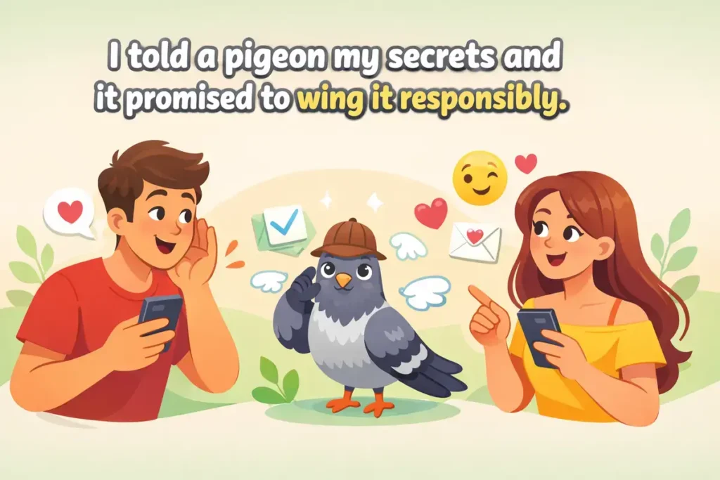 Short Pigeon Puns One Liners