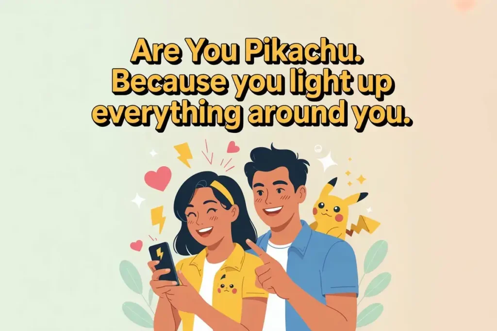 Pokemon Pick Up Lines That Actually Work