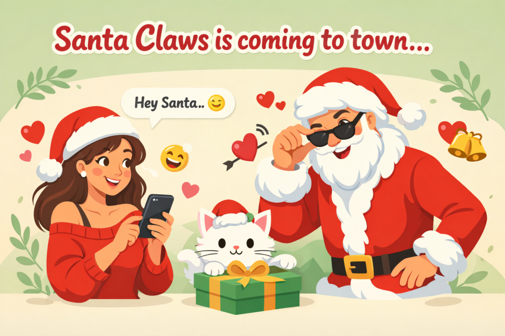 Short Christmas Cat Puns One Liners