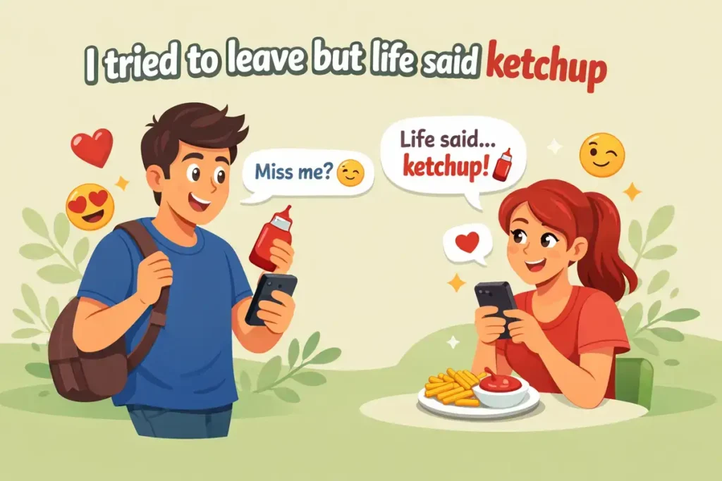 Short ketchup puns one liners