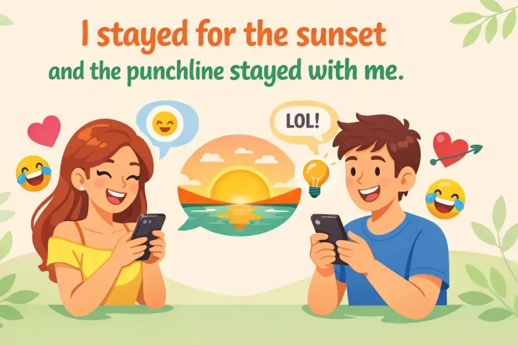 Short Sunset Puns One Liners