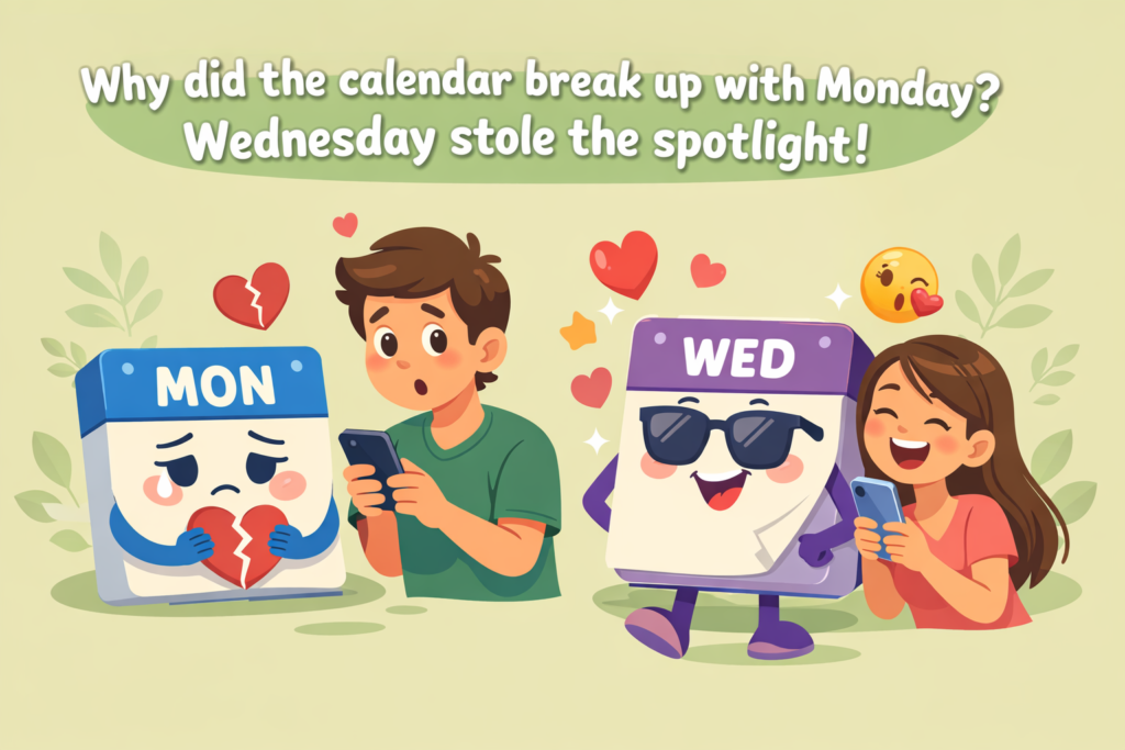 Short Wednesday Jokes One Liners