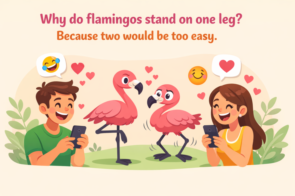 Funny Flamingo Puns And Jokes