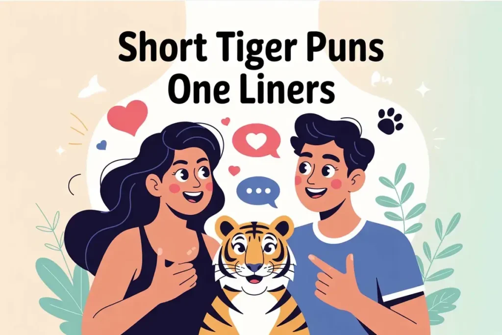 Short tiger puns one liners