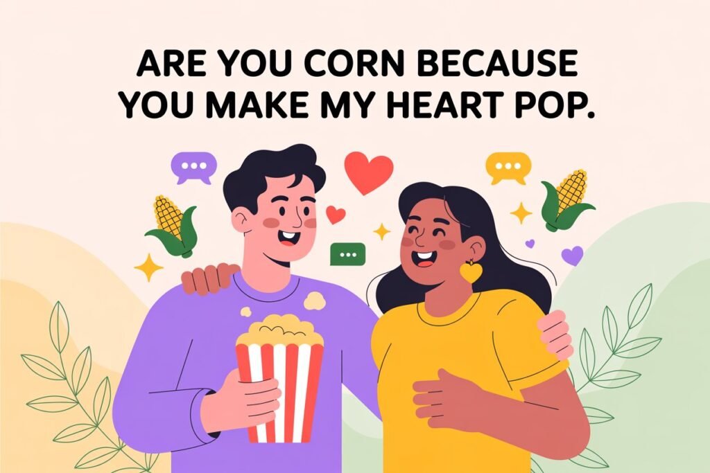 flirty corn pick up line