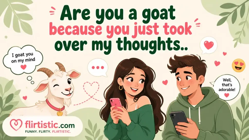 Flirty Goat Pick Up Lines
