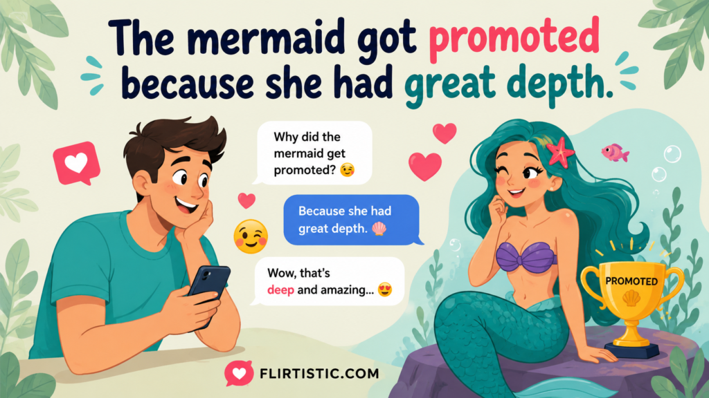 Funny mermaid jokes and puns
