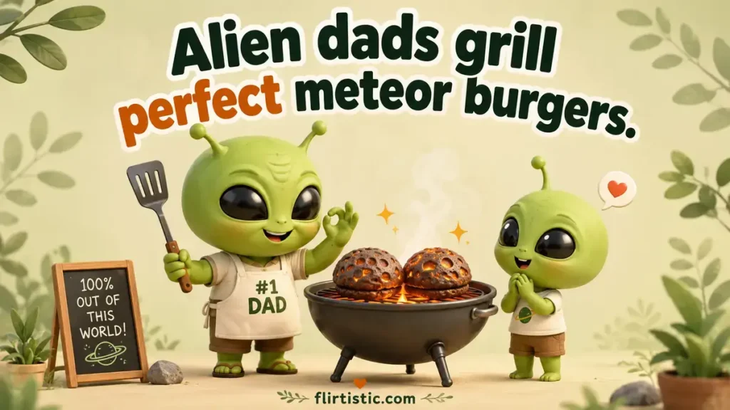 Alien Dad Puns About Mars